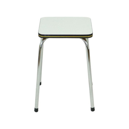 Formica Stool Chrome Plant Table