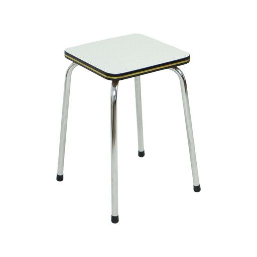 Formica Stool Chrome Plant Table