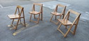  4 x Aldo Jacober Trieste klapstoelen