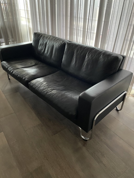 Image 1 of Gispen leather sofa