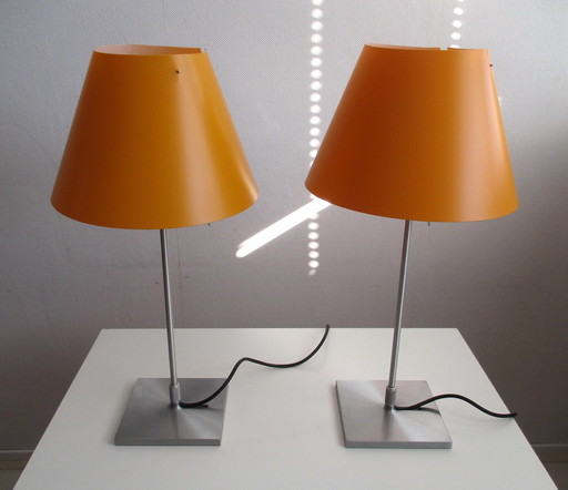 2x Luceplan Costanzina Table Lamp