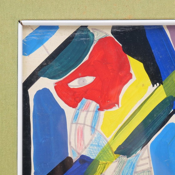 Image 1 of Vintage painting by Aldo Gentilini, 1970