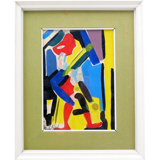 Cuadro vintage de Aldo Gentilini, 1970