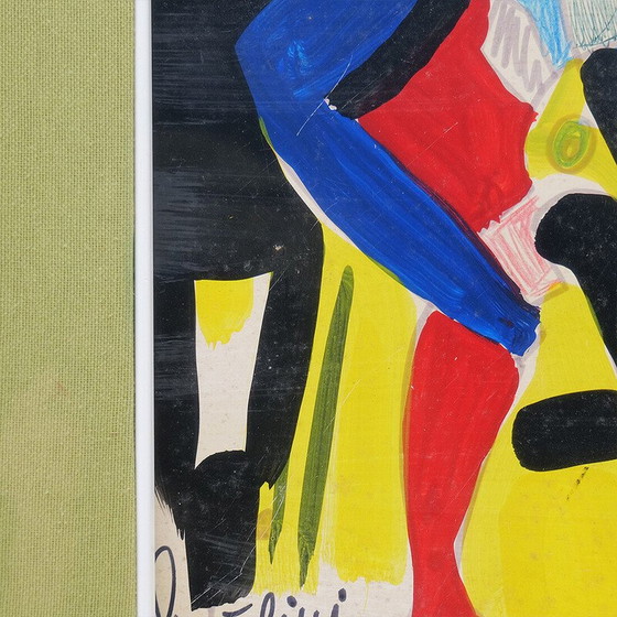 Image 1 of Vintage painting by Aldo Gentilini, 1970