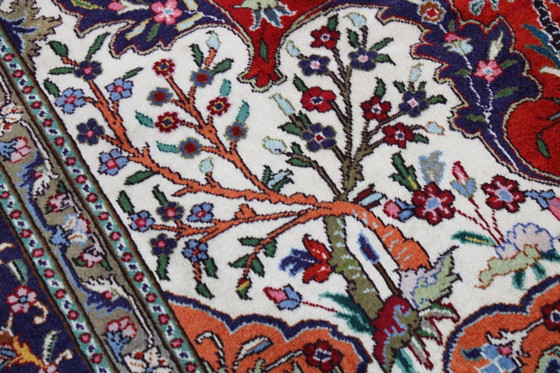 Image 1 of Original hand-knotted Persian carpet Tabriz 40 Raj Fine 344 X 254 Cm Top condition