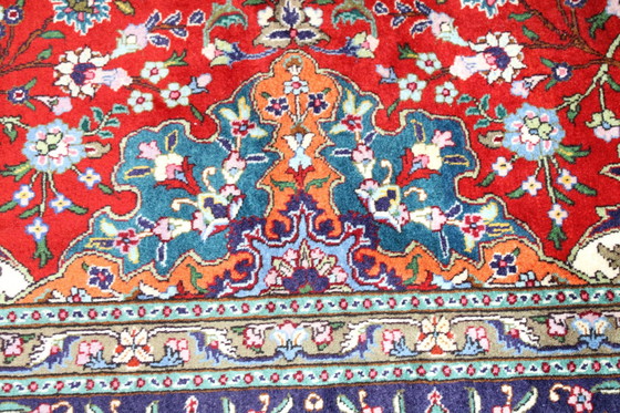 Image 1 of Original hand-knotted Persian carpet Tabriz 40 Raj Fine 344 X 254 Cm Top condition