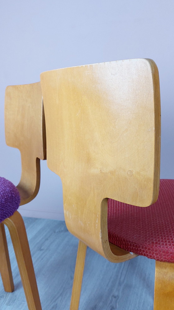 Image 1 of 2x Den Boer Gouda Cor Alons 1950's Children's Chair