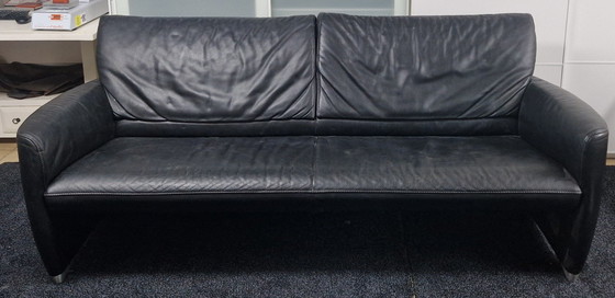 Image 1 of Jori Angel 3-Seater Sofa Black With Adjustable Back