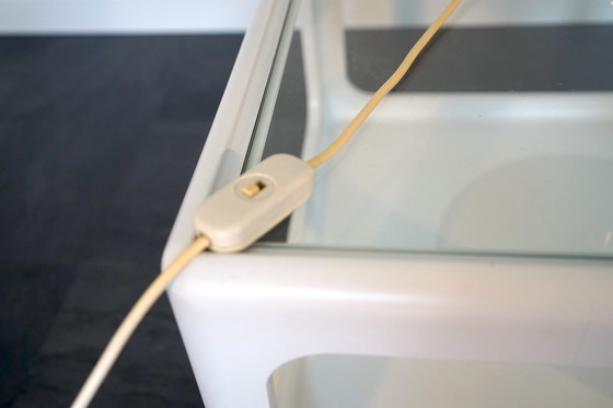 Image 1 of Glass table lamp by Ingo Maurer, 1960s