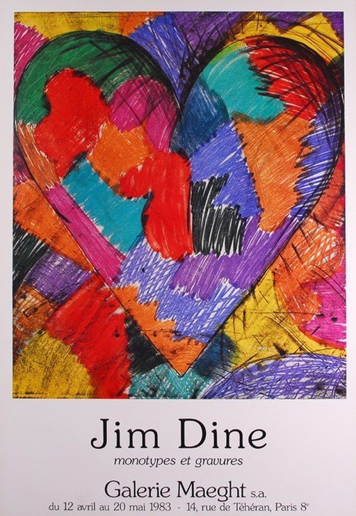 Jim Dine - Galerie Maeght 1983