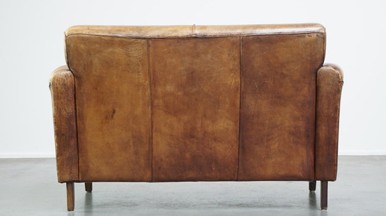 Image 1 of 2 Seater Design Sofa Made Of Sheepskin