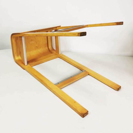 Image 1 of Vintage Salve stool in beech plywood by Ehlen Johansson for Ikea, Sweden 2000