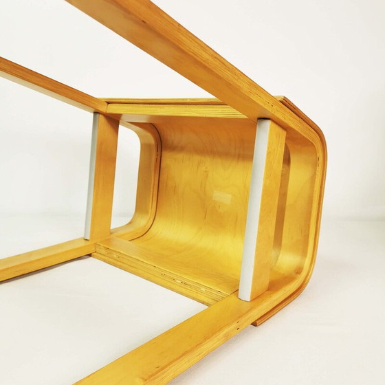 Image 1 of Vintage Salve stool in beech plywood by Ehlen Johansson for Ikea, Sweden 2000