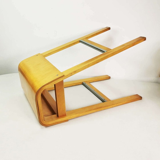 Image 1 of Vintage Salve stool in beech plywood by Ehlen Johansson for Ikea, Sweden 2000