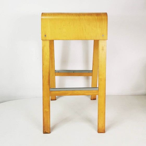 Image 1 of Vintage Salve stool in beech plywood by Ehlen Johansson for Ikea, Sweden 2000