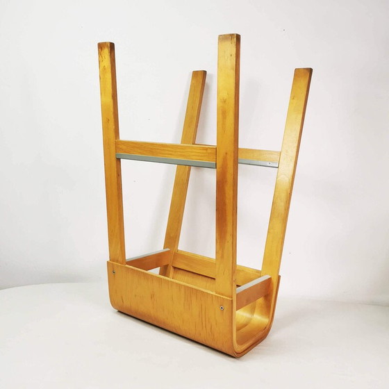 Image 1 of Vintage Salve stool in beech plywood by Ehlen Johansson for Ikea, Sweden 2000