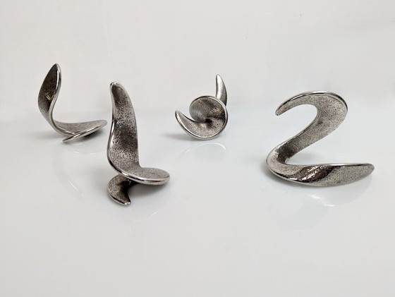 Image 1 of Spiral Steel Sculptures