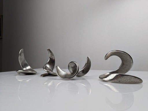 Spiral Steel Sculptures