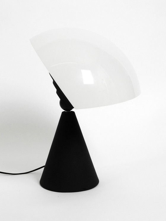 Image 1 of Large Table Lamp Model Slice By Hans Von Klier For Bilumen 1987 Postmodern Design