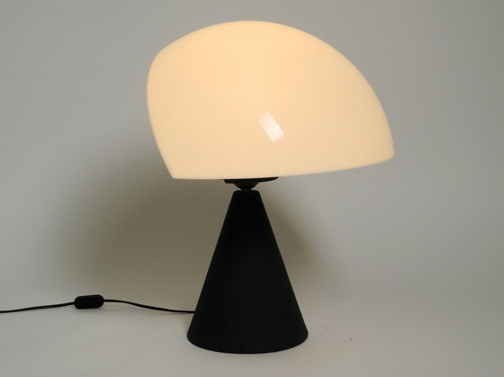 Image 1 of Large Table Lamp Model Slice By Hans Von Klier For Bilumen 1987 Postmodern Design