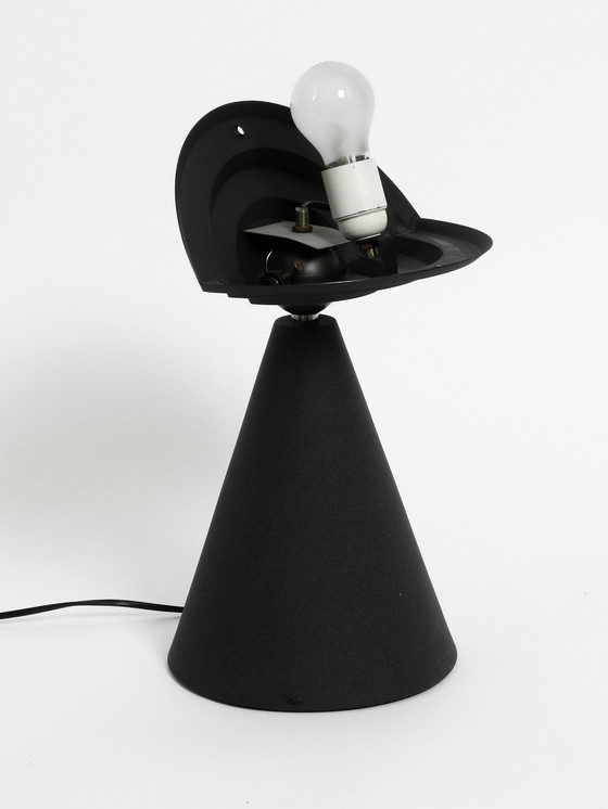 Image 1 of Large Table Lamp Model Slice By Hans Von Klier For Bilumen 1987 Postmodern Design