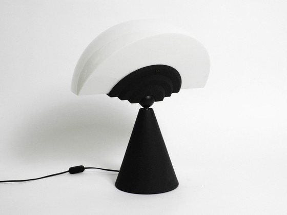 Image 1 of Large Table Lamp Model Slice By Hans Von Klier For Bilumen 1987 Postmodern Design