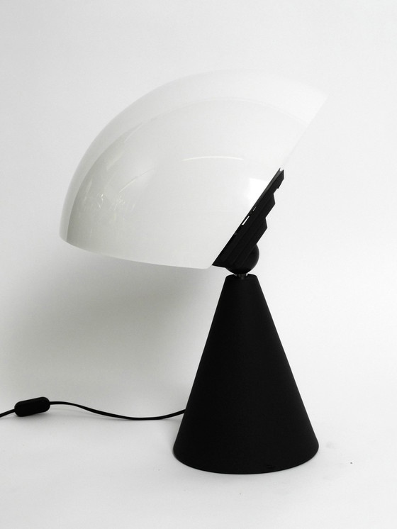 Image 1 of Large Table Lamp Model Slice By Hans Von Klier For Bilumen 1987 Postmodern Design