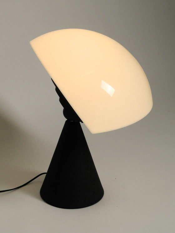 Image 1 of Large Table Lamp Model Slice By Hans Von Klier For Bilumen 1987 Postmodern Design