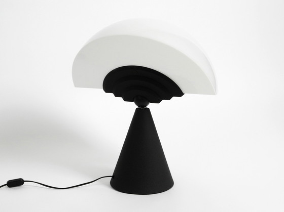 Image 1 of Large Table Lamp Model Slice By Hans Von Klier For Bilumen 1987 Postmodern Design