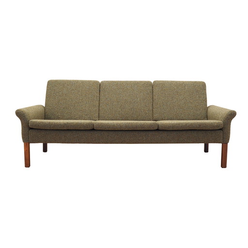 Green Sofa, Danish Design, 1970S, Production: Denmark