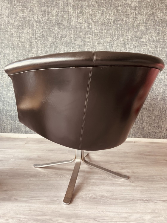 Image 1 of Midcentury swivel Bucket Chair by Nicos Zographos, ca 60s