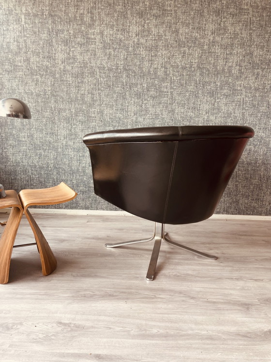 Image 1 of Midcentury swivel Bucket Chair by Nicos Zographos, ca 60s