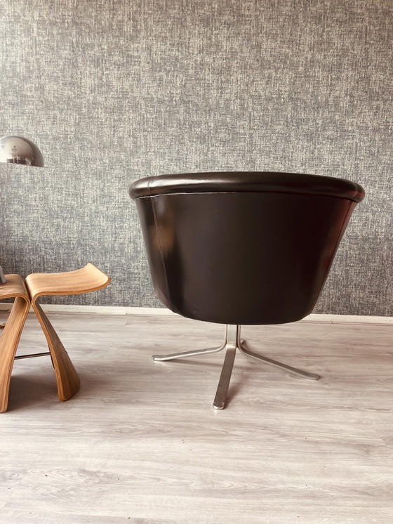 Image 1 of Midcentury swivel Bucket Chair by Nicos Zographos, ca 60s