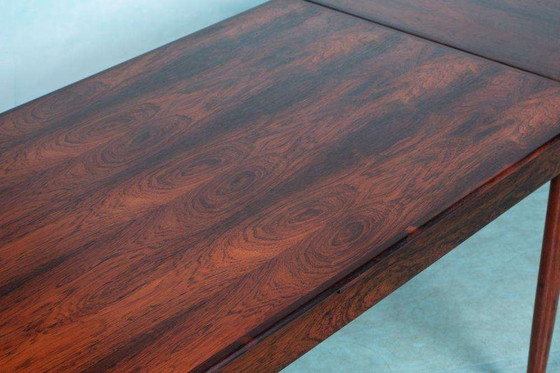 Image 1 of Vintage Danish design dining table extendable, rosewood table