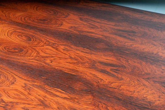 Image 1 of Vintage Danish design dining table extendable, rosewood table