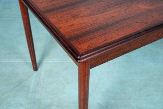 Image 1 of Vintage Danish design dining table extendable, rosewood table