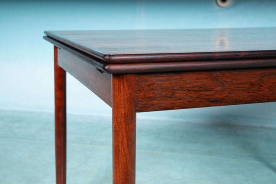 Image 1 of Vintage Danish design dining table extendable, rosewood table