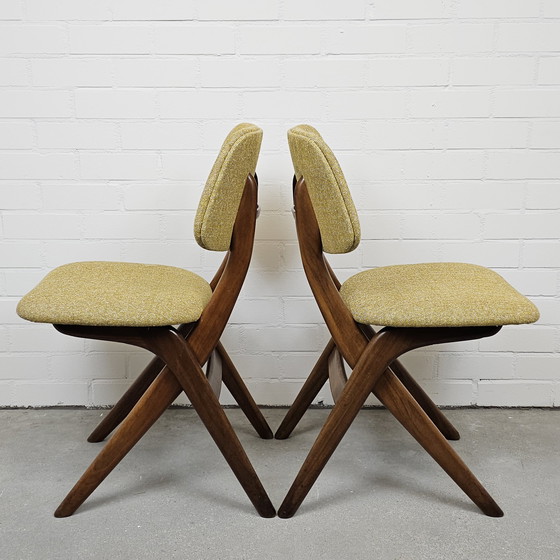 Image 1 of 6 Louis van Teeffelen dining chairs chairs