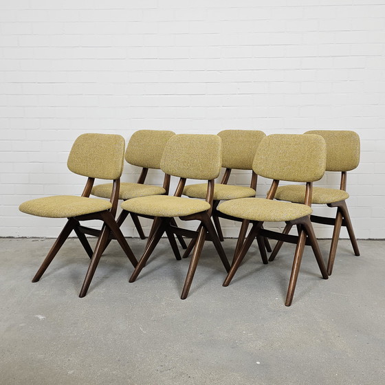 Image 1 of 6 Louis van Teeffelen dining chairs chairs