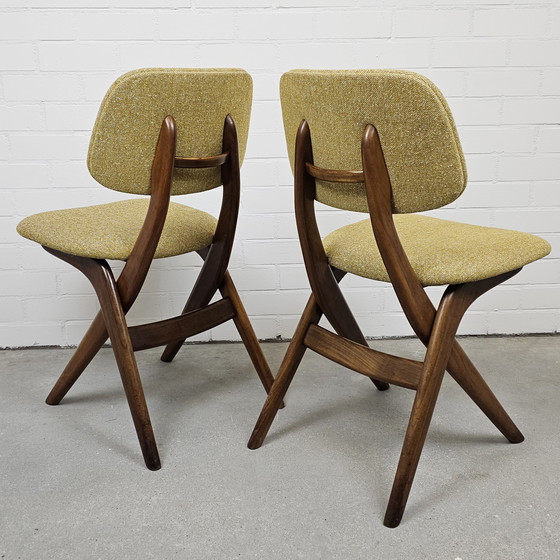 Image 1 of 6 Louis van Teeffelen dining chairs chairs