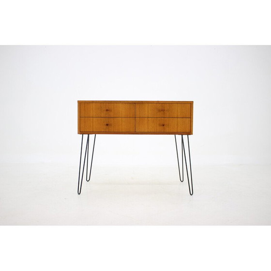 Image 1 of Vintage Danish teak upcycled chest of drawers, 1960s