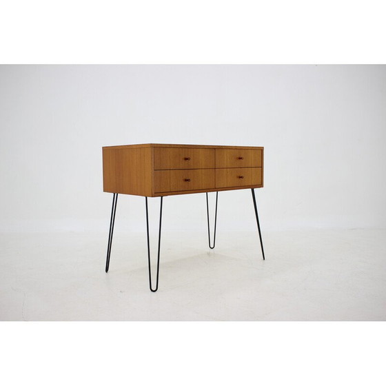 Image 1 of Vintage Danish teak upcycled chest of drawers, 1960s