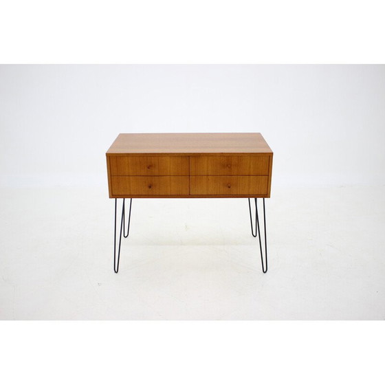 Image 1 of Vintage Danish teak upcycled chest of drawers, 1960s