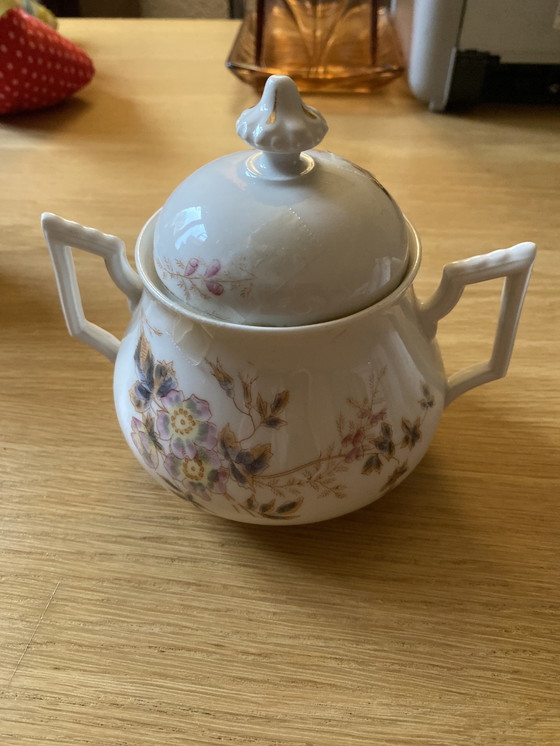 Image 1 of Antique De Fuisseaux Baudour tea set 1825