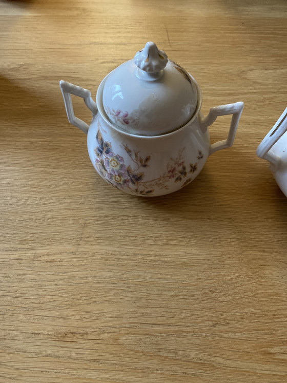 Image 1 of Antique De Fuisseaux Baudour tea set 1825