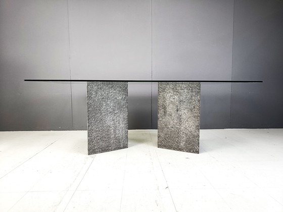 Image 1 of Vintage Brutalist Dining Table, 1970S