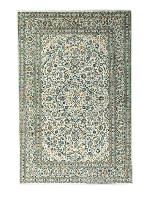 Hand-knotted Keshan cork oriental rug - 295 X 193 Cm