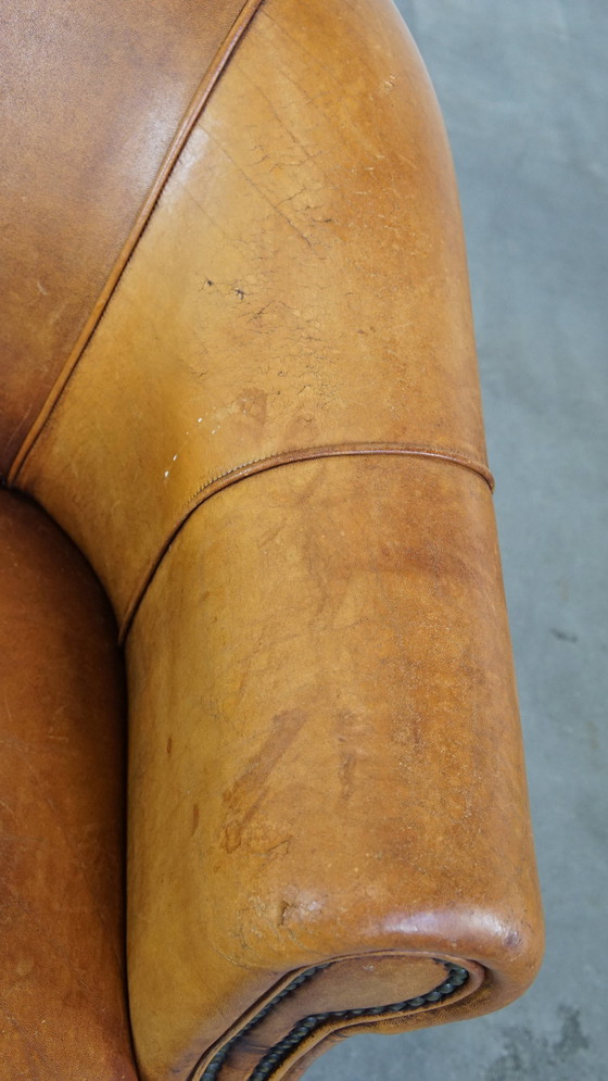 Image 1 of Vintage Sheep Leather Club Armchair