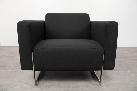 Image 1 of Artifort Mare FC302 fauteuil noir