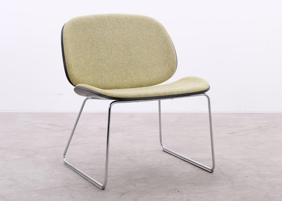 Image 1 of 2X Parri Design Blob Armchair Light Green